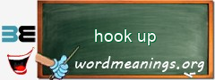 WordMeaning blackboard for hook up